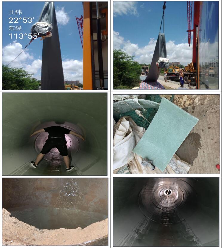 光固化施工在廣州市增城區新力塘路